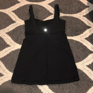 Lululemon black tank top